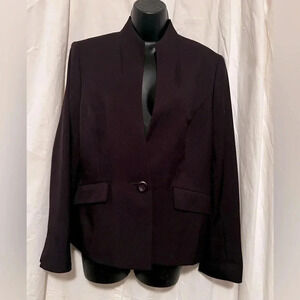 Jones Studio Seperates Womens Sz 10 Blazer Eggplant (Pants Listed Separately)